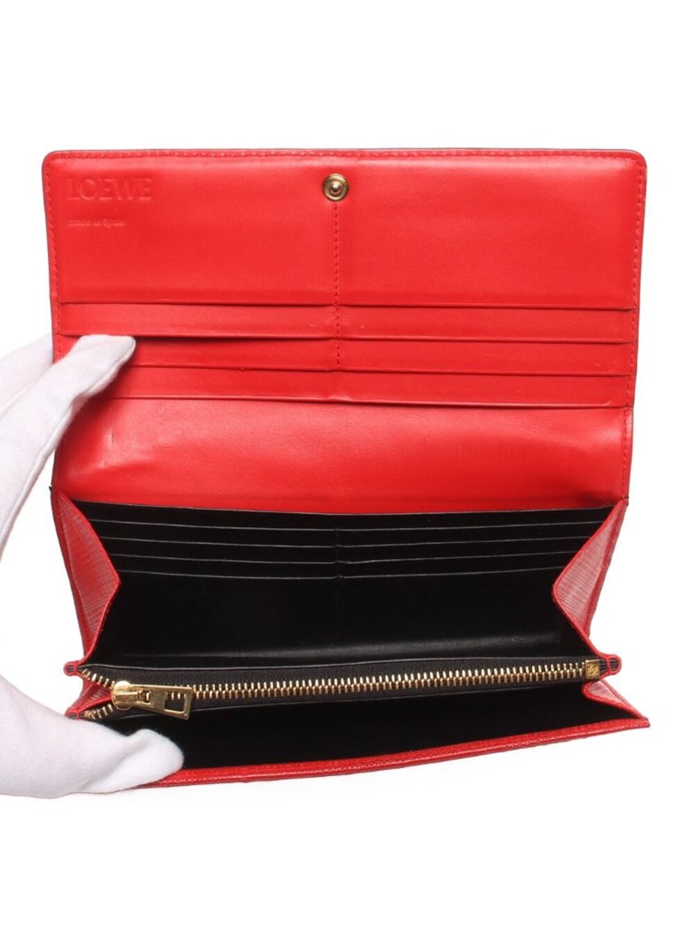 Loewe Wallet Red - Picture 4 of 10